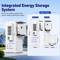 Système de stockage d'énergie commercial intelligent haute tension Runhang GCB-E240 125kW 241kWh avec batterie LiFePO4, 6000 cycles, 768V, IP54