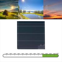 Cellule solaire A-Si 1,74 V 8,7 mA 20*20*3,2 mm pour applications en extérieur sous la lumière du soleil directe, guirlandes lumineuses LED, lampes de jardin