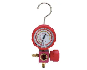 R32 R410A R22 Koeling Enkele Spruitstuk Manometer Set-VMG-1C-R32-H