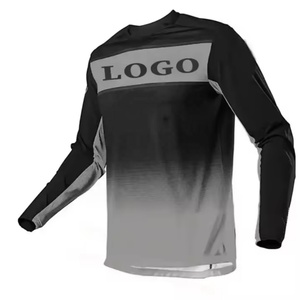 Jerseys Men's Long Sleeve T-<b>Shirts</b> Custom LOGO Breathable Quick Dry UPF 50 UV Protection Motorcycle & Auto Racing - Product Image 4