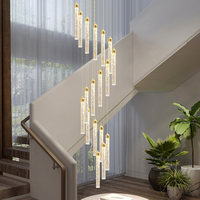 Lustre LED moderne de style table en spirale rotative dorée, idéal pour restaurant, hôtel, loft, appartement, villa, salon