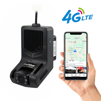4G GPS Global Walkie Talkie SOS Alarm Car GPS Dashcam with APP Location Viewing and Video Intercom