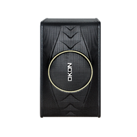 Système audio karaoké haute puissance OKON AK-330 10 pouces avec amplificateur Bluetooth et microphone filaire pour KTV, bar à domicile