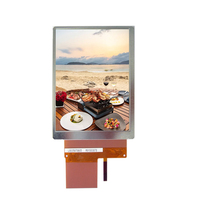 Écran LCD Sharp LQ035Q7DB05 3,5 pouces 240*320 RGB parallèle (1 canal 6 bits) 50 broches FPC pour PDA Luminosité 160 nits Transflectif
