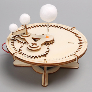 Tự làm thí nghiệm khoa học mặt trời Trái Đất mặt trăng bằng gỗ tự chế dụng cụ không gian hành tinh mô hình thiên Văn Hiển thị đồ chơi giảng dạy - Product Image 5