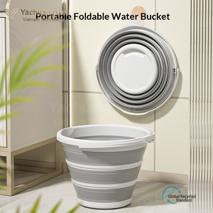 Multifunctional <b>Folding</b> <b>Bucket</b> Portable Outdoor Car Wash Fishing Water Storage for Camping Picnic Barbecue All Seasons - Product Image 3