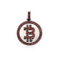 Collier pendentif Hip Hop pour homme en cuivre plaqué or micro-incrusté de zircon, style européen et américain, vente directe d'usine, offre spéciale