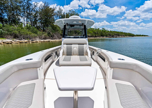 Kinocean 28ft nhôm trung tâm giao diện điều khiển thuyền đánh cá sang trọng thể thao du thuyền thuyền cho 6-8 người với kép động cơ phía ngoài để bán - Product Image 4