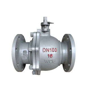 บอลวาล์ว ANSI150 DN100 PN16 ขนาด 4 นิ้ว วัสดุ WCB แบบหน้าแปลนคู่ 2 ทาง 2 ชิ้น พร้อมระบบควบคุมแบบแมนนวล - Product Image 6