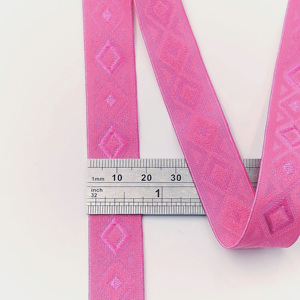 Rollo de tela Rosa personalizado respetuoso con el medio ambiente, bandas de colores para niños, cinta para envolver mascotas, pulgadas perfectas, correas personalizadas, ambientalmente coloridas - Product Image 4