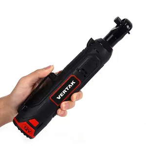 VERTAK Electric Portable 12V Lithium-ion Battery Cordless Handheld Combination Ratchet Wrench