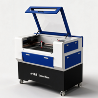 Découpeuse laser CO2 de petite taille LM-9060-XH 100W 130W avec table élévatrice motorisée pour le travail de précision sur l'acrylique, le bois et le MDF NOUVEAU