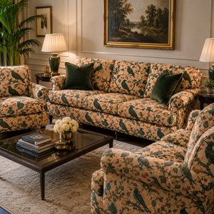 Tissu d'ameublement imprimé sur mesure au mètre pour canapé, coussin, chaise, décoration intérieure d'hôtel, textile OEM - Product Image 4