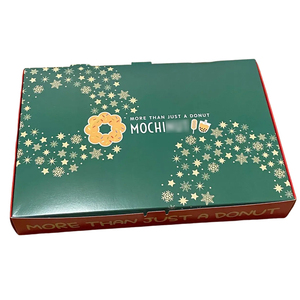กล่องโมจินัท Mochifoods บรรจุภัณฑ์กระดาษพิมพ์ลายตามสั่ง สำหรับโมจิโดนัท ฮอทดอก ซูชิ ผลิตในประเทศจีน - Product Image 6
