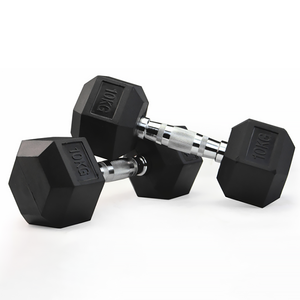 <span class=keywords><strong>Manubri</strong></span> Esagonali in Ghisa e Acciaio Rivestiti, Fissi, per Palestra Commerciale, <span class=keywords><strong>con</strong></span> Logo Personalizzato - Disponibilità Immediata dal Produttore - Product Image 1
