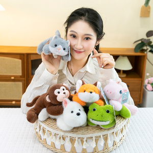 Custom Forest Animal Unicorn Turtle Raccoon Panda Plush Toys Soft Cartoon Stuffed Animal with PP Cotton Filling Plushie <b>Pillow</b> - Product Image 4