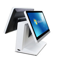 Système de point de vente (PDV) avec caisse enregistreuse, processeur Intel Celeron, écran 15,6'' 1080P, imprimante thermique 58mm/80mm, Wi-Fi 6, système d'exploitation Linux, garantie 1 an