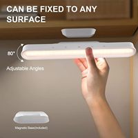 56 LED détecteur de mouvement lumière intérieure magnétique Dimmable placard lumières sans fil sous armoire comptoir lumières pour chambre