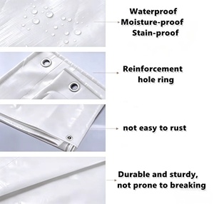Rouleau de bâche robuste enduite de PE, tissu brillant ou mat avec service de découpe pour usage industriel - Product Image 6