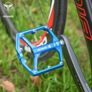 Pédales de vélo de montagne <span class=keywords><strong>BMX</strong></span> à 3 roulements, série camouflage <span class=keywords><strong>rouge</strong></span> ultralégère, en alliage d'aluminium, accessoire pour vélo de route - Product Image 4