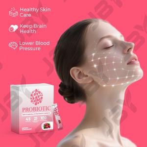 JBY OEM Probiotiques pour Femmes et Adultes, 50 Milliards de Bactéries, Avantages Beauté, Poudre Instantanée, <span class=keywords><strong>Pack</strong></span> de 45, Complément Alimentaire - Product Image 3