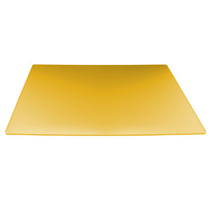 Planche à découper en polyéthylène jaune 60 × 40 × 0,5 h cm, souple, flexible, durable - Product Image 1