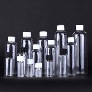 Cosmetic Sample <b>Container</b> Mini Travel Liquid Bottle Transparent Refillable Bottle Plastic Lotion Bottles With Screw Top - Product Image 3
