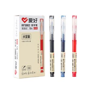SIGNING PEN FINE TYPE Gel Pen Nachfüllung Schnellt rockn ender Kugelschreiber Großhandel Nachfüllbare direkte flüssige Tinte 3 Farben Hohe Kapazität Schwarz - Product Image 3
