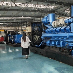 Grupo Electrógeno de <span class=keywords><strong>Gas</strong></span> <span class=keywords><strong>Natural</strong></span> de 500KW en Paralelo, Unidades Modulares de 500kW-2MW, Combustible Dual GNC, Monitoreo Remoto de 2-10 Unidades en Paralelo - Product Image 2