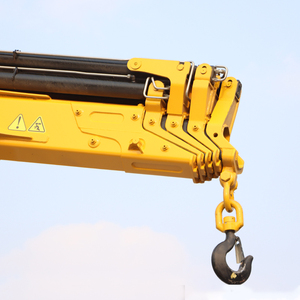 Grue montée sur camion à haut rendement opérationnel, grue à flèche articulée de 16 tonnes, grue de chargement hydraulique de 16 000 kg avec bras pliable - Product Image 5