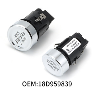 ปุ่มสตาร์ทเครื่องยนต์ Volkswagen รุ่น 18D99839B สวิตช์กุญแจรีโมทสำหรับ Passat - Product Image 5