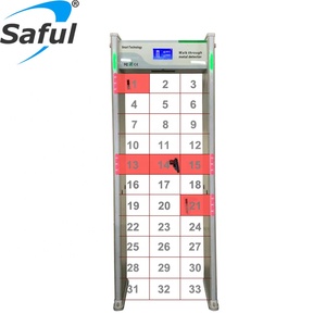 <span class=keywords><strong>33</strong></span> khu vực độ nhạy cao vòm đi bộ qua máy dò kim loại cổng cho bán buôn - Product Image 2