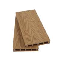 Outdoor Tiefgeprägte WPC-Terrassendielen Holz-Kunststoff-Bodenbelag Holz-Kunststoff-Verbund-Terrassenplatten