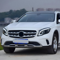 Ensemble de phares LED KGKB pour Benz GLA X156 W156 2015-2019, lentille de projecteur 6500K 12V, clignotant dynamique séquentiel, Plug & Play