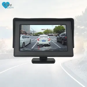 Pasang mobil, sandaran kepala 9.0 inci monitor quad Gambar 9 "air AHD accent monitor atap mobil eksekutif monitor iklan langit-langit untuk taksi