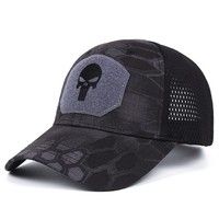 Gorra de Béisbol de Camuflaje, Gorra Deportiva Impermeable, Gorro de Algodón Ajustable para Exteriores, Venta al Por Mayor en Existencia