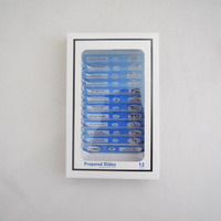 12 Pieces Histology Prepared Microscope Slides Set Middle School and Medical Study Prepared Slides From School