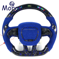 Accesorios de coche para Dodge Charger Challenger SRT RT Durange Hellcat volante de fibra de carbono forjado personalizado