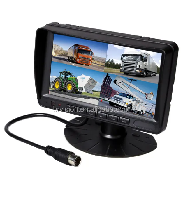 Hệ Thống Camera Chiếu Hậu Xe Tải Xe Buýt Hỗ Trợ Lùi Xe Ahd Màn Hình Lcd Ips 7 Inch Hd 720P 1080P Hd