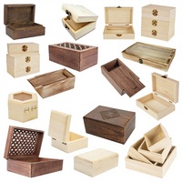 Boîte Cadeau Rectangulaire Autoportante en Bois Massif Gravé Personnalisée pour Huiles Essentielles, Design à Neuf Compartiments à Couvercle Ouvert