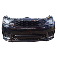 Kit de carrosserie de pare-chocs avant de haute qualité pour Land Rover Range Rover Sport, système de refroidissement de radiateur de pare-chocs avant noir, 2018-2022.