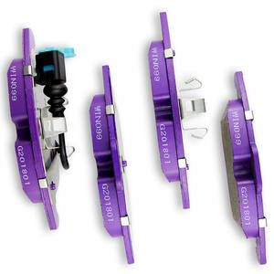 Alta calidad 5N0698151 FÁBRICA DE China al por mayor pastillas de freno personalizadas de cerámica para VW Tiguan Passat Q3 <span class=keywords><strong>Bora</strong></span> Bx5 Bx6 - Product Image 3