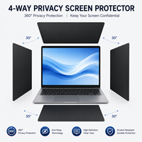 Filtre de confidentialité pour écran d'ordinateur portable Yichuang PET 28 °   Film de protection d'écran anti-espionnage, clarté HD, blocage de la lumière bleue, installation facile, OEM ODM