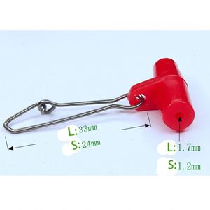 Tête en plastique belle crochet <span class=keywords><strong>de</strong></span> pêche Snap Interlock Zip curseur plomb diapositives <span class=keywords><strong>de</strong></span> pêche émerillons pour tresse <span class=keywords><strong>ligne</strong></span> <span class=keywords><strong>de</strong></span> pêche Pesca - Product Image 3