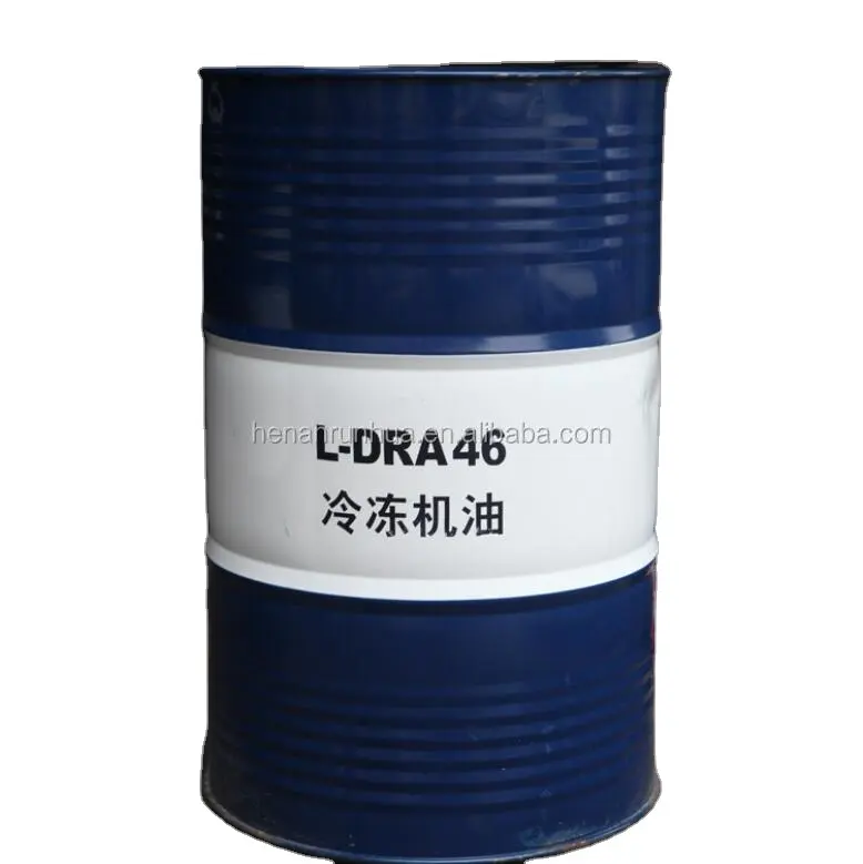 KunLun潤滑剤L-DRA46 DRA68ミネラルオイル冷媒冷凍R717コンプレッサーオイル