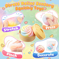 Kit de fabrication de squishies Bao en silicone liquide pour la fabrication de dumplings DIY, jouet anti-stress, vente en gros OEM&ODM