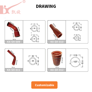 Tube en silicone extrudé flexible résistant aux hautes températures, fourni par l'usine - Product Image 3