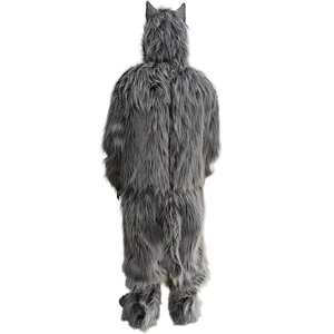 <span class=keywords><strong>Nouveau</strong></span> Costume de <span class=keywords><strong>Loup</strong></span>-Armoire Réaliste pour la Marche, Tenue de <span class=keywords><strong>Loup</strong></span>, Mascotte d'Animal Sauvage pour Halloween avec Masque - Product Image 6