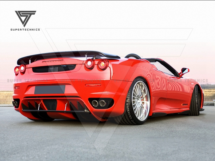 フェラーリ F430 用 HMスタイル カーボンファイバーリアウイング