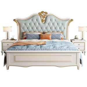 2026 nuovissimo <span class=keywords><strong>letto</strong></span> King Queen in <span class=keywords><strong>legno</strong></span> massello intagliato morbido testiera per camera da <span class=keywords><strong>letto</strong></span> mobili in <span class=keywords><strong>legno</strong></span> stile europeo <span class=keywords><strong>letto</strong></span> con <span class=keywords><strong>testata</strong></span> curva - Product Image 6